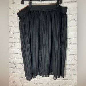 Torrid Mesh A-line Midi Skirt